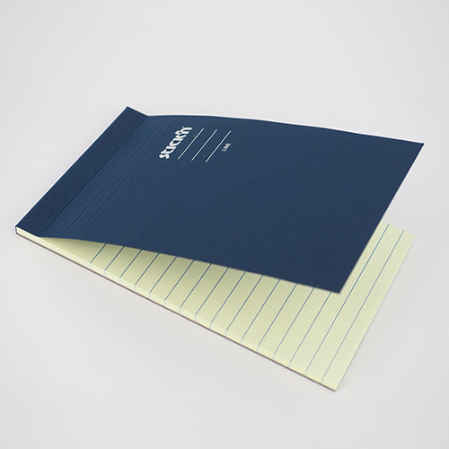 Ruled or gridded adhesive notes