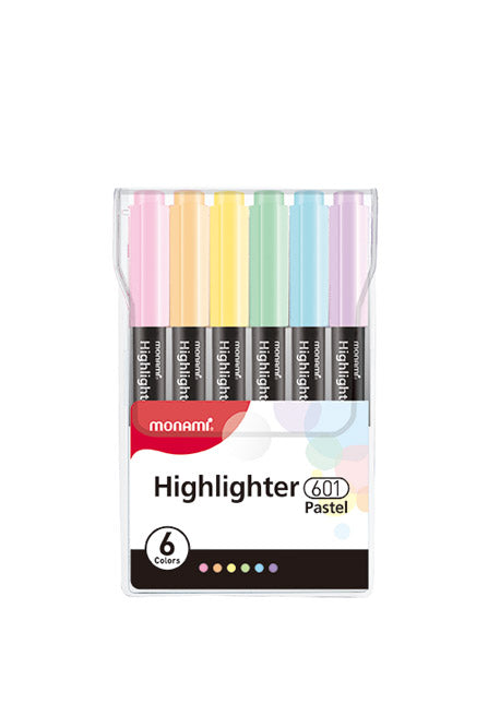 Monami highlighter 601 PASTEL color