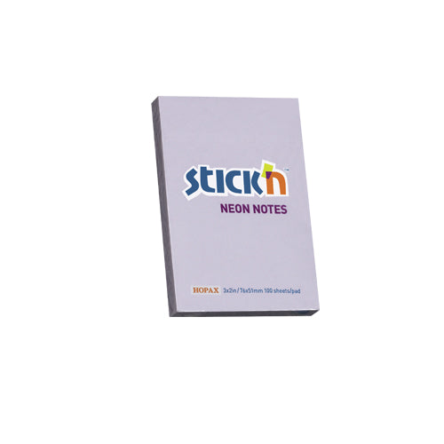 Adhesive notes 100 sheets 2 x 3 (NEON/PASTEL)