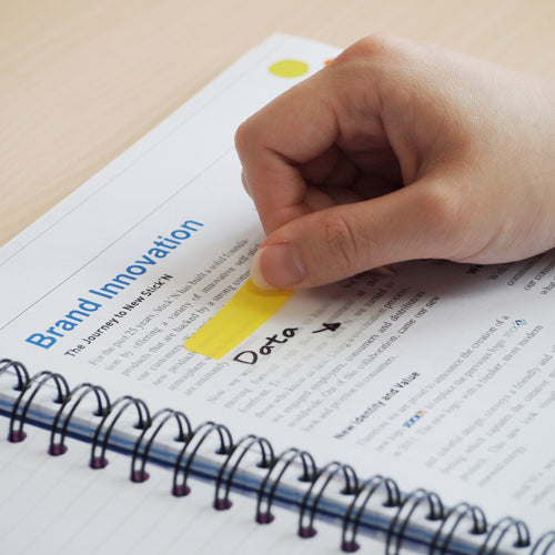 Onglets de classement adhésifs 2x1.5