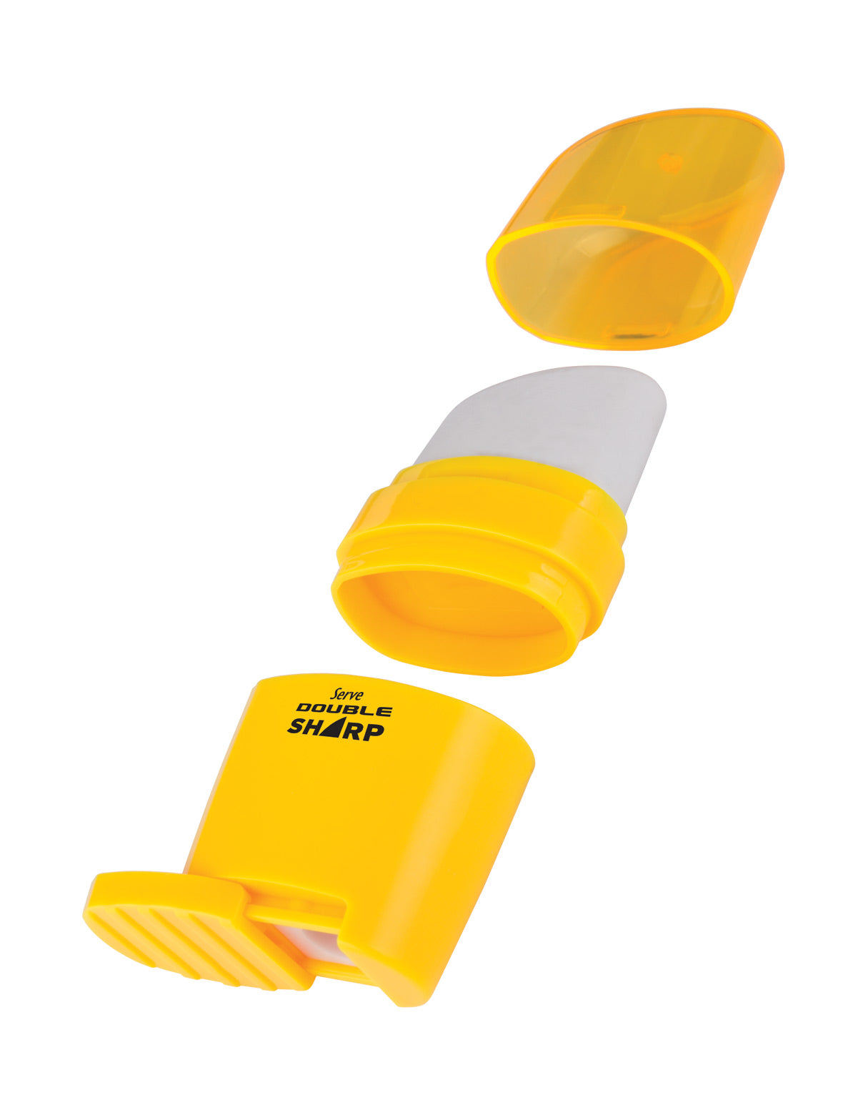 Display of 12 OR 30 SIMPLE pencil sharpeners with eraser NEON SHARP