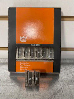 Display of 20 DOUBLE metal pencil sharpeners (EIS-020)