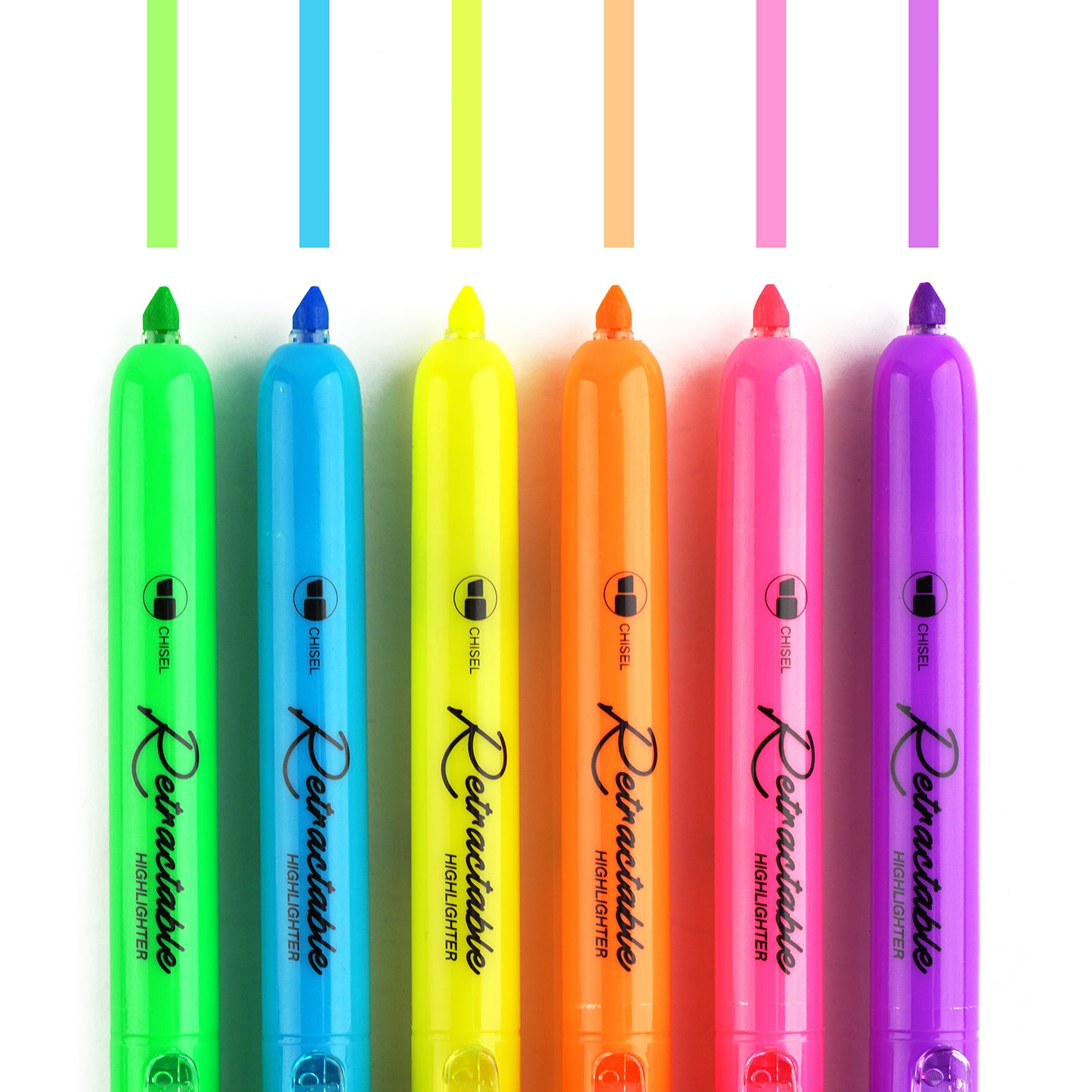 NEON retractable highlighter