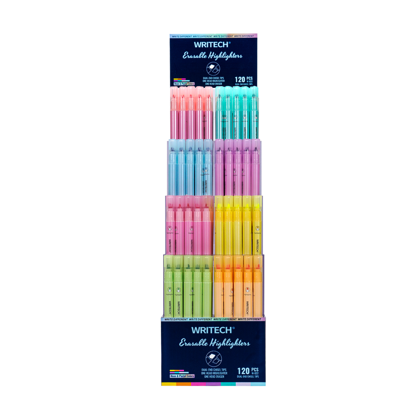 NEON erasable highlighter