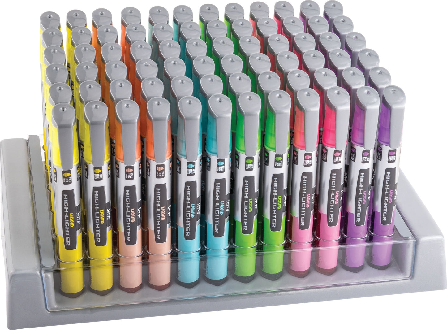 PASTEL colored liquid ink highlighter