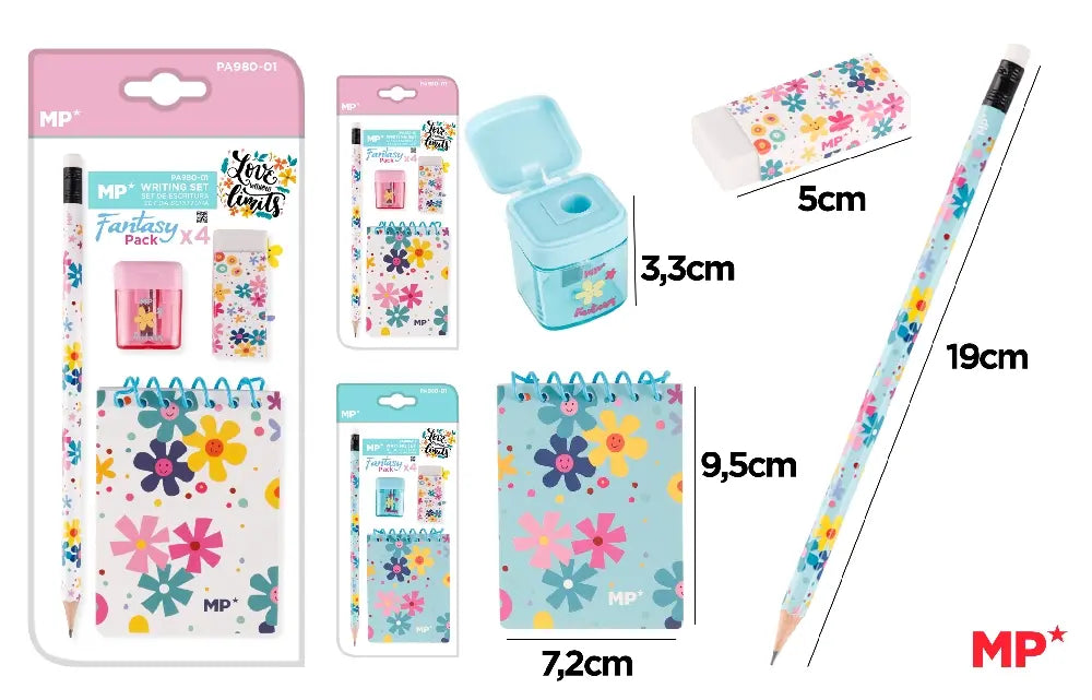 Ensemble d'écriture - FLEURS (2 modèles)