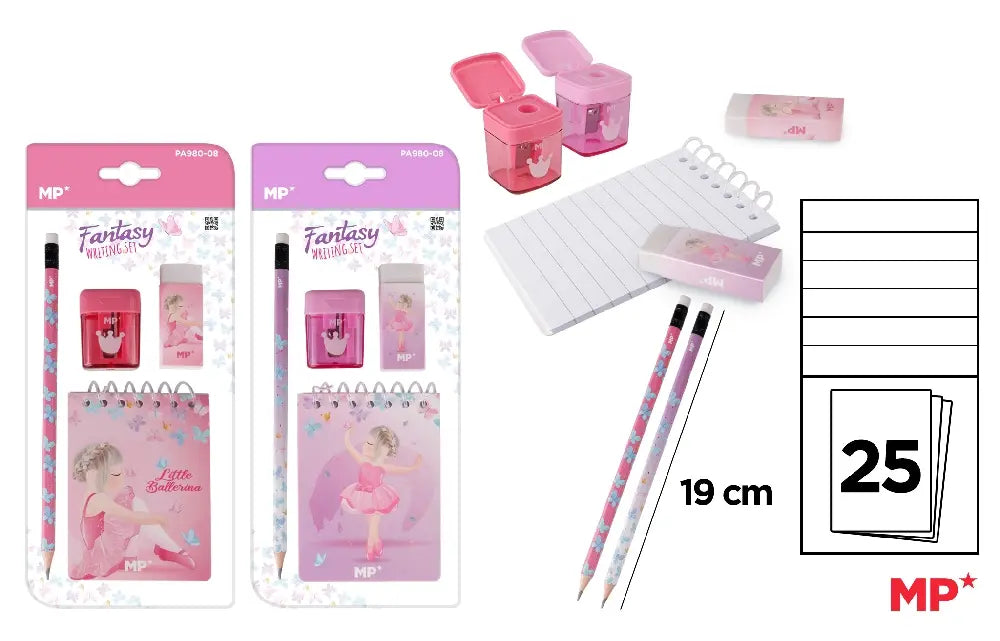 Ensemble d'écriture - BALLERINE (2 modèles)