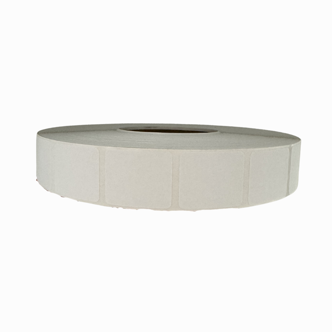 Roll of 4 250 labels – Thermal transfer, ultra-removable adhesive – 1.5 x 1.25 in