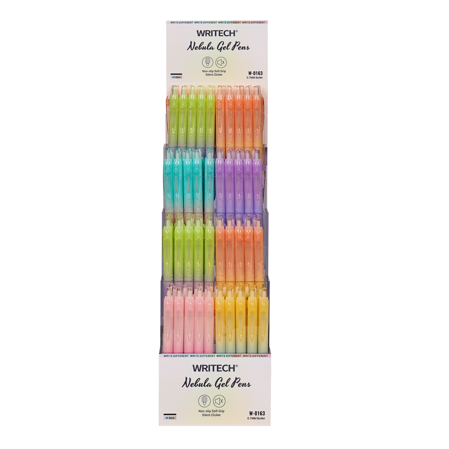 Stylo gel NEBULA 0.7mm (encre noire)