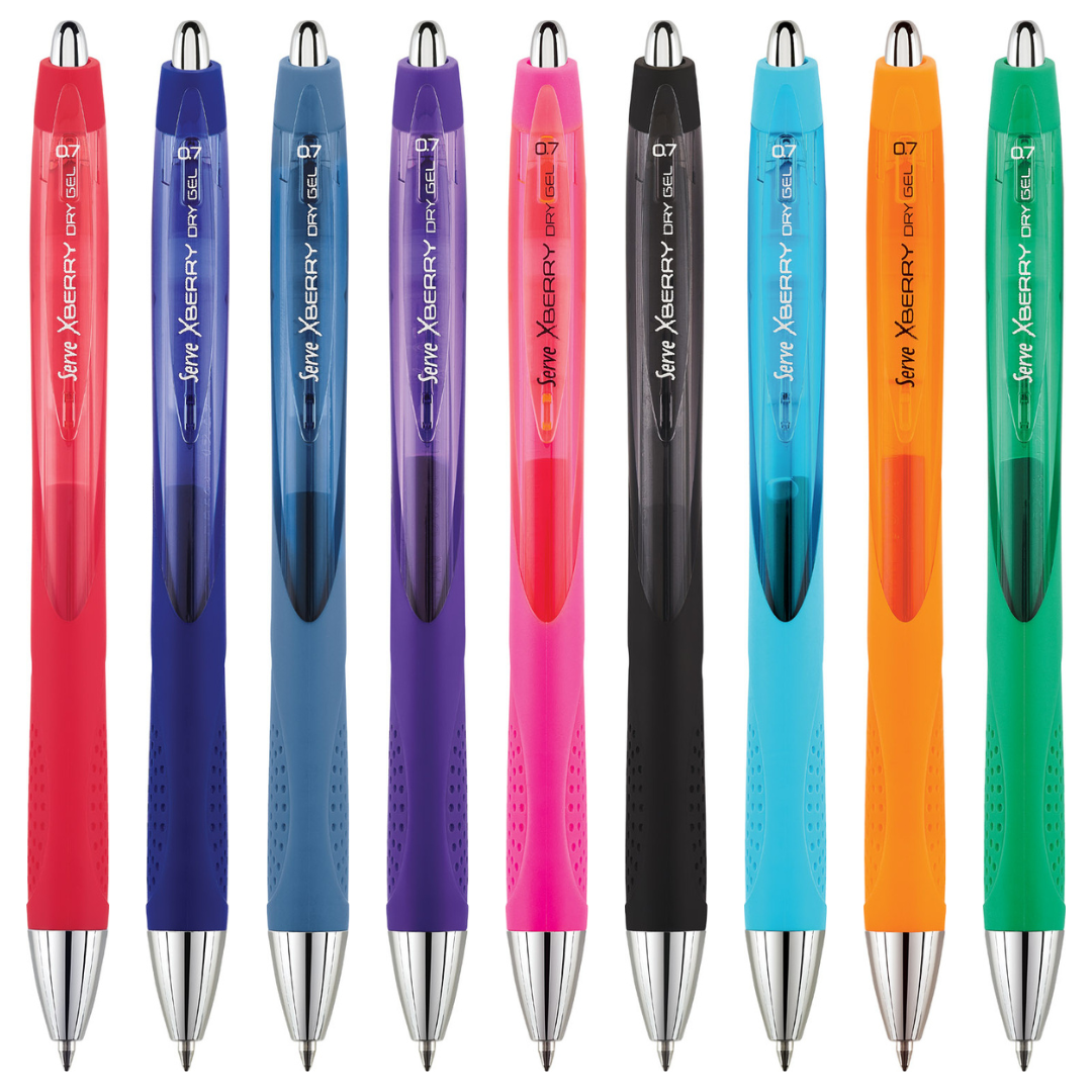 X Berry retractable pen 0.7mm