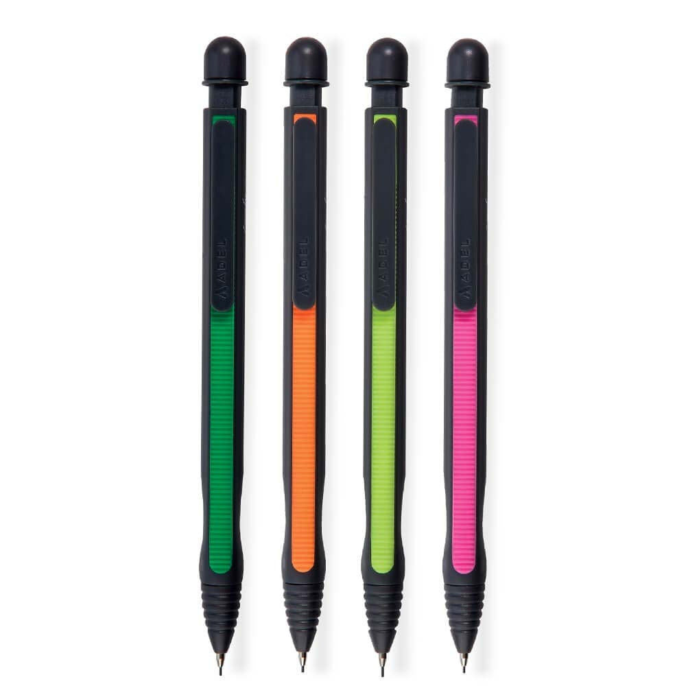 Présentoir de 60 porte-mines Adel 0.7mm COMFY