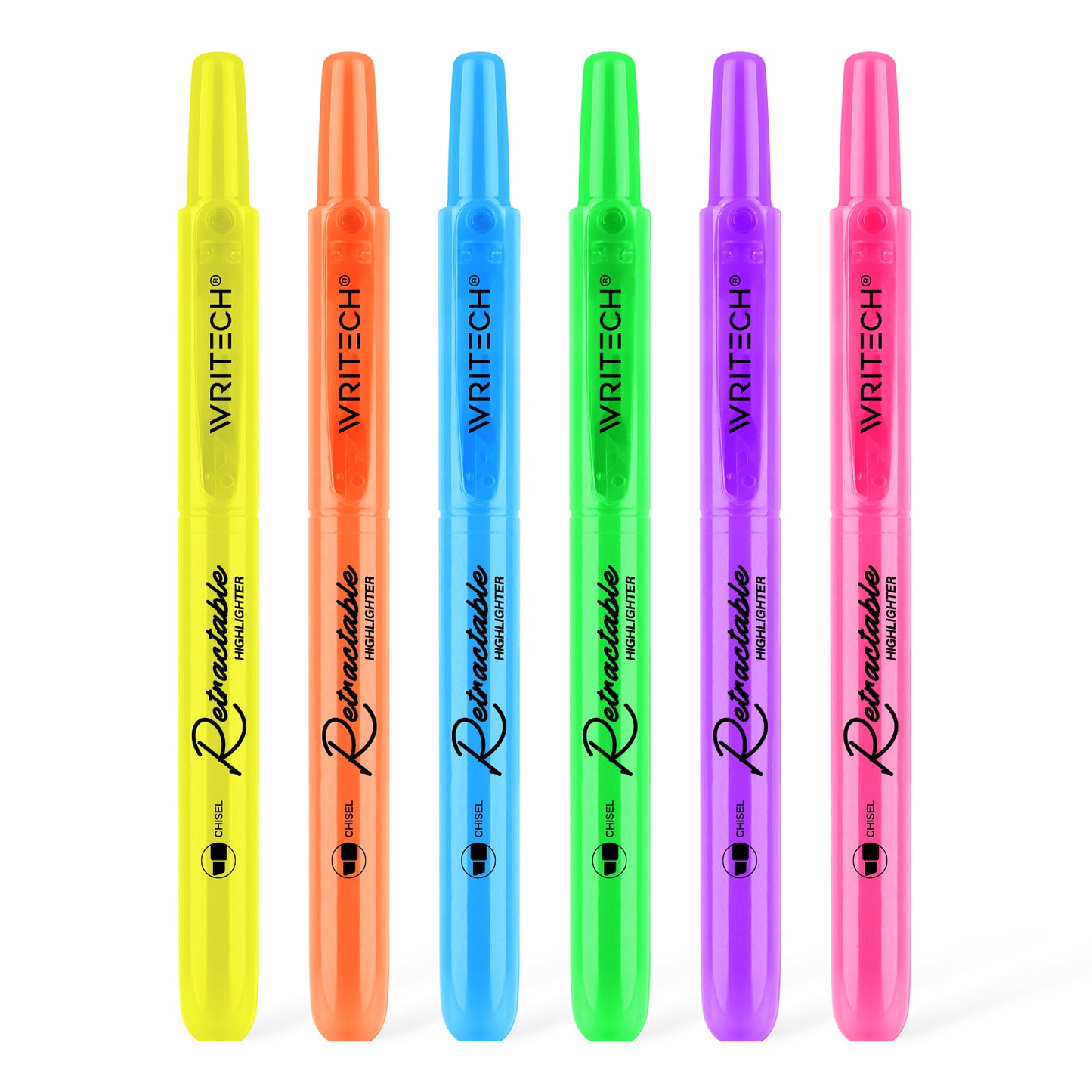 NEON retractable highlighter