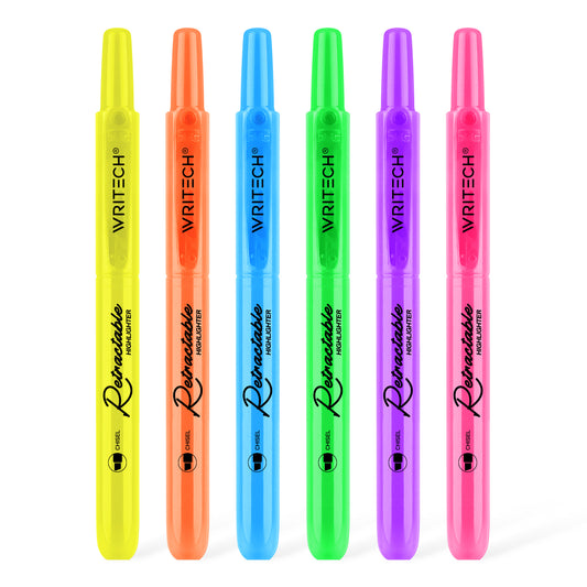 NEON retractable highlighter