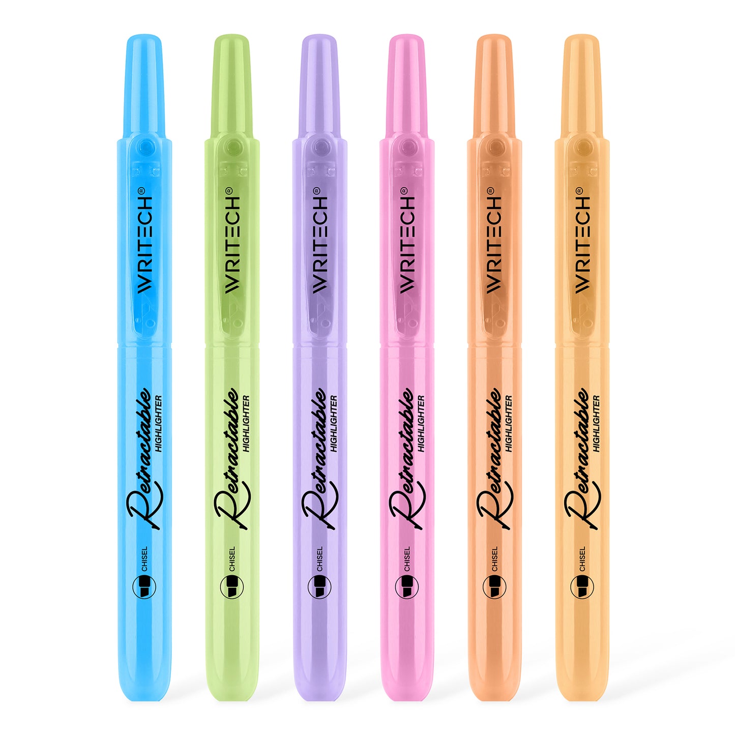 PASTEL retractable highlighter