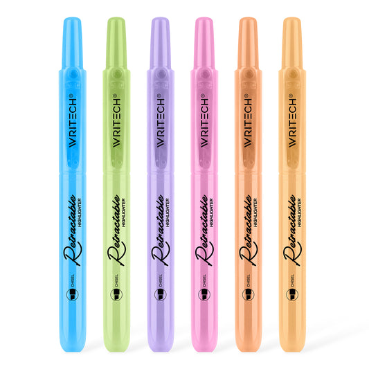 PASTEL retractable highlighter