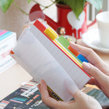 4x6 Ruled Adhesive Tabs 60 Sheets