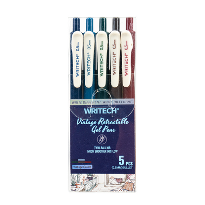 VINTAGE 0.5mm Retractable Gel Pen