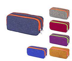 Pencil case with 2 compartments (sold individually)