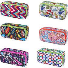 Pencil case with 2 compartments (sold individually)