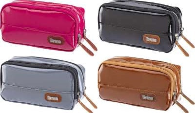 Pencil case with 2 compartments (sold individually)