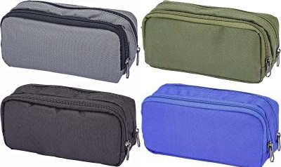 Pencil case with 2 compartments (sold individually)
