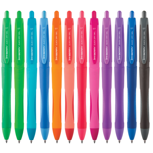 Stylo Berry Gel rétractable 0.7mm