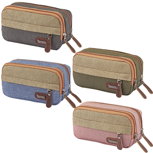 Pencil case with 2 compartments (sold individually)