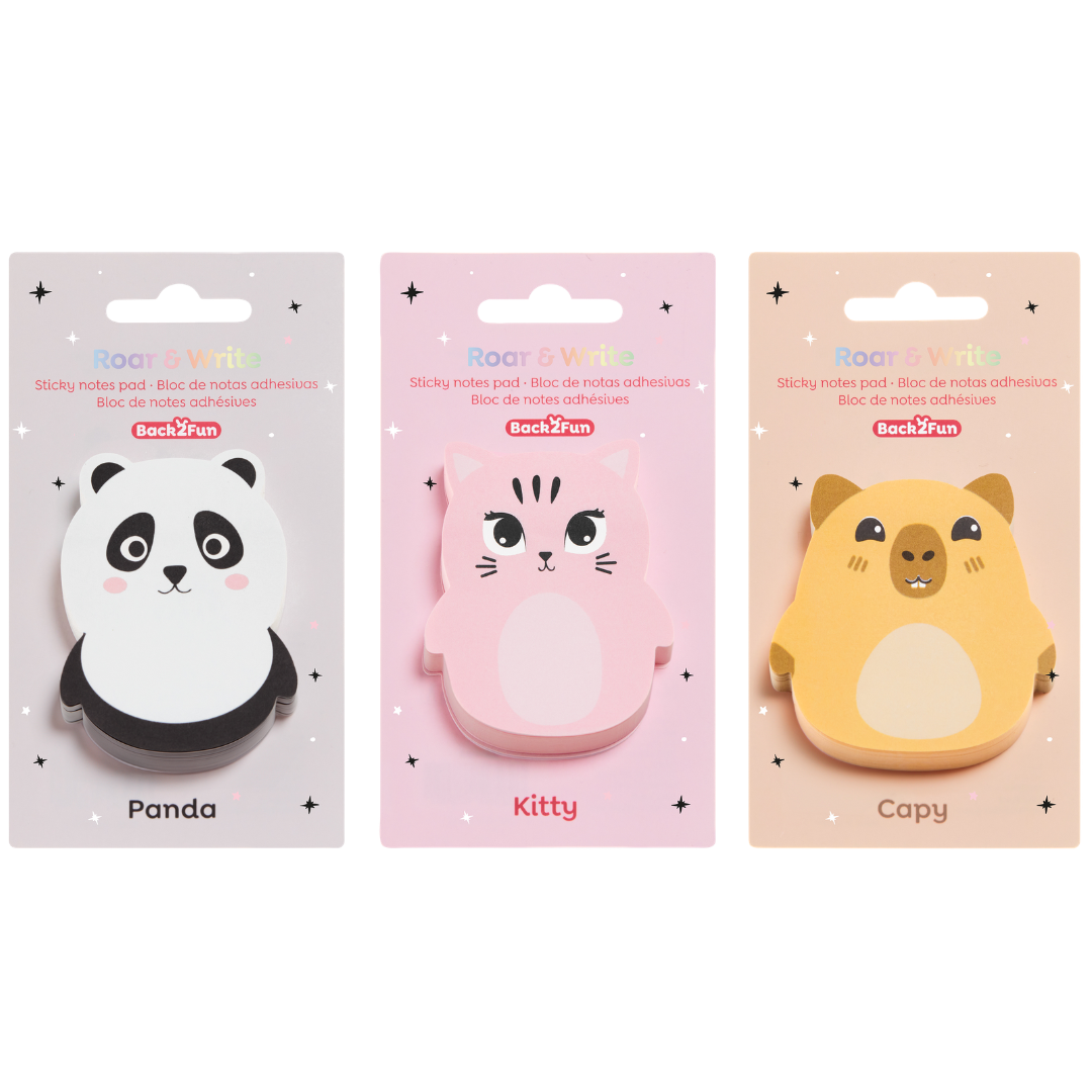 Bloc de notes adhésives – Roar & Write
