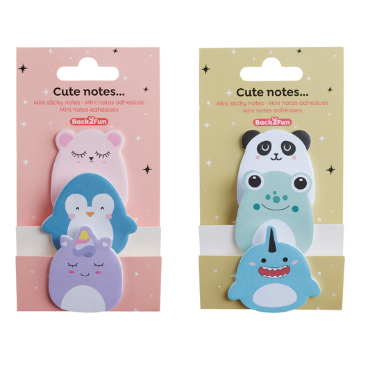 Mini notes adhésives - Cute Notes