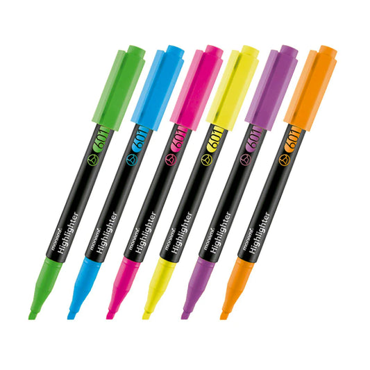 Monami 601 highlighter NEON color