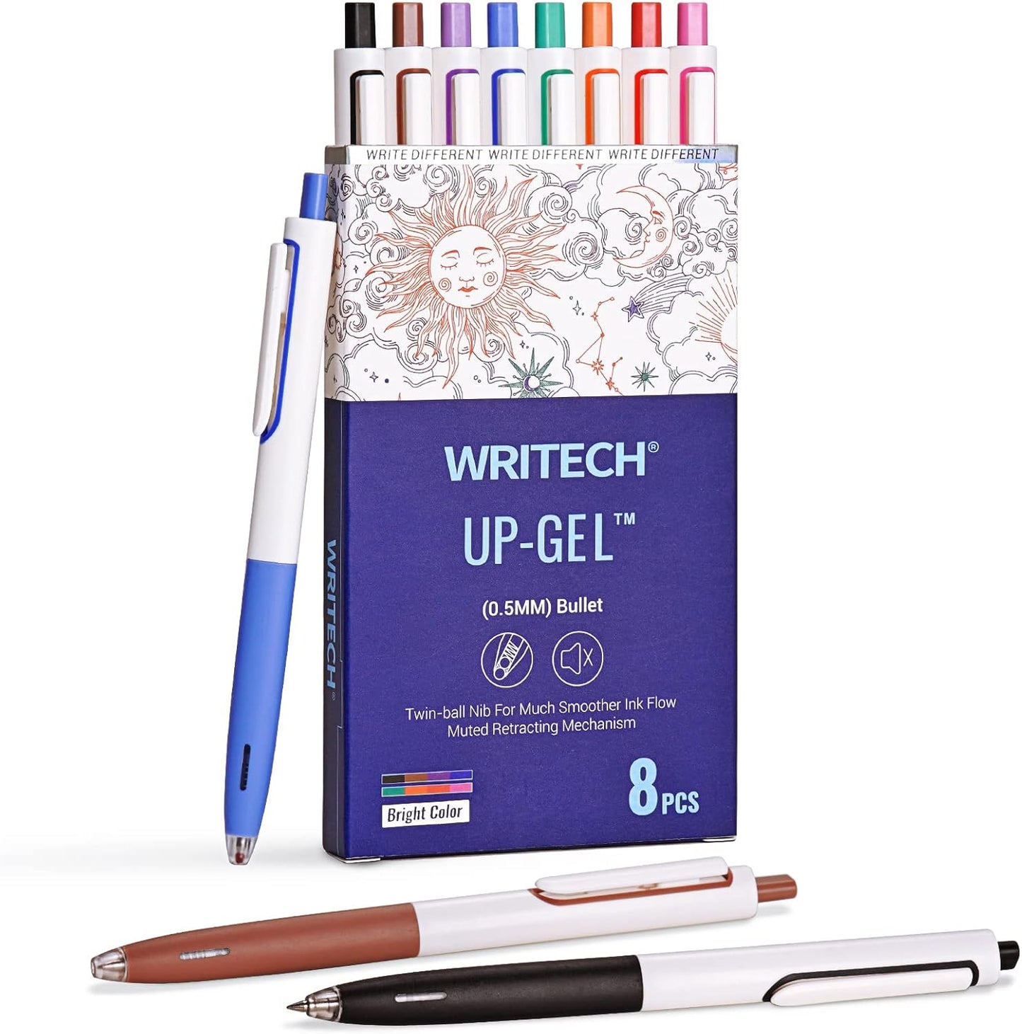 Stylo Gel SPACE UP 0.5mm (encre de couleur)