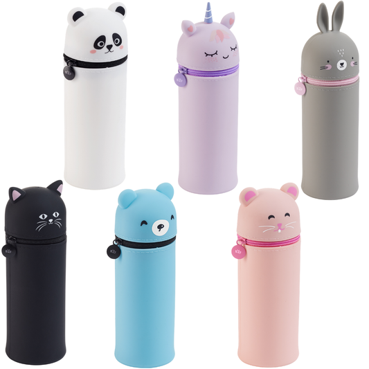 Étui à crayons en silicone : Little Pets