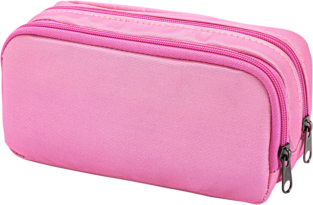 Étui à crayons 2 compartiments Pastel