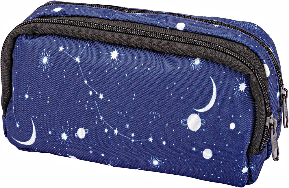 Étui à crayons 2 compartiments (motif)