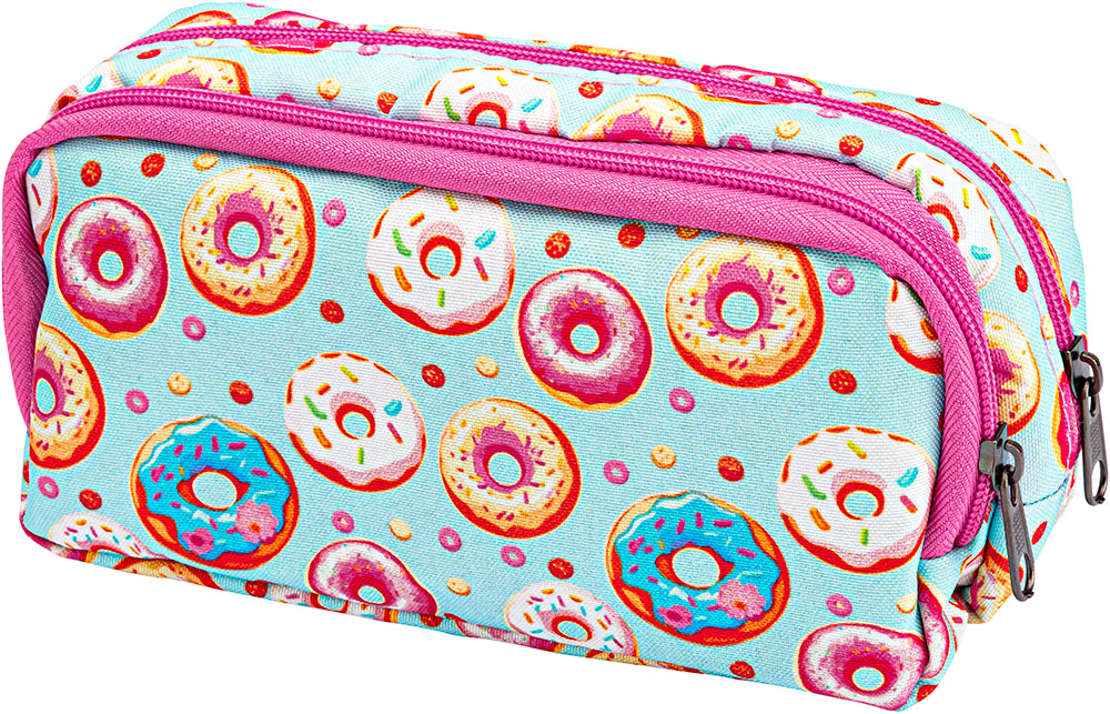 Étui à crayons 2 compartiments (motif)