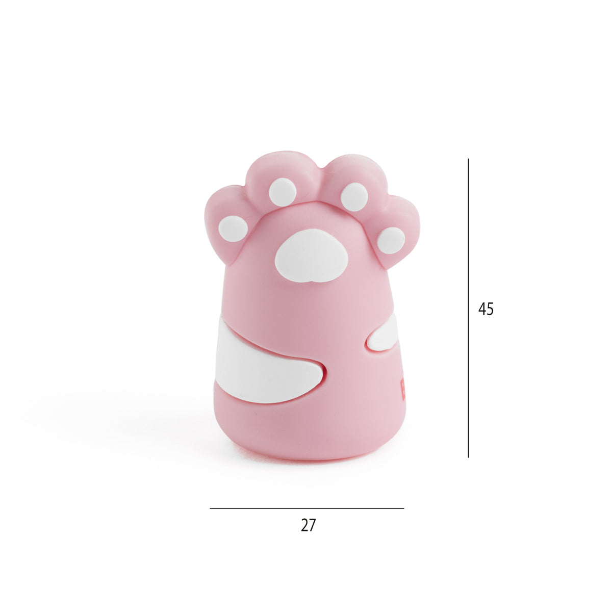 Présentoir de 20 taille-crayons SIMPLE - Patte de chat