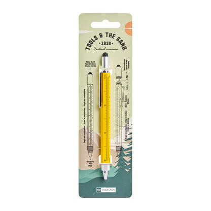 Stylo multifonctions moutarde – Tools & The Gang