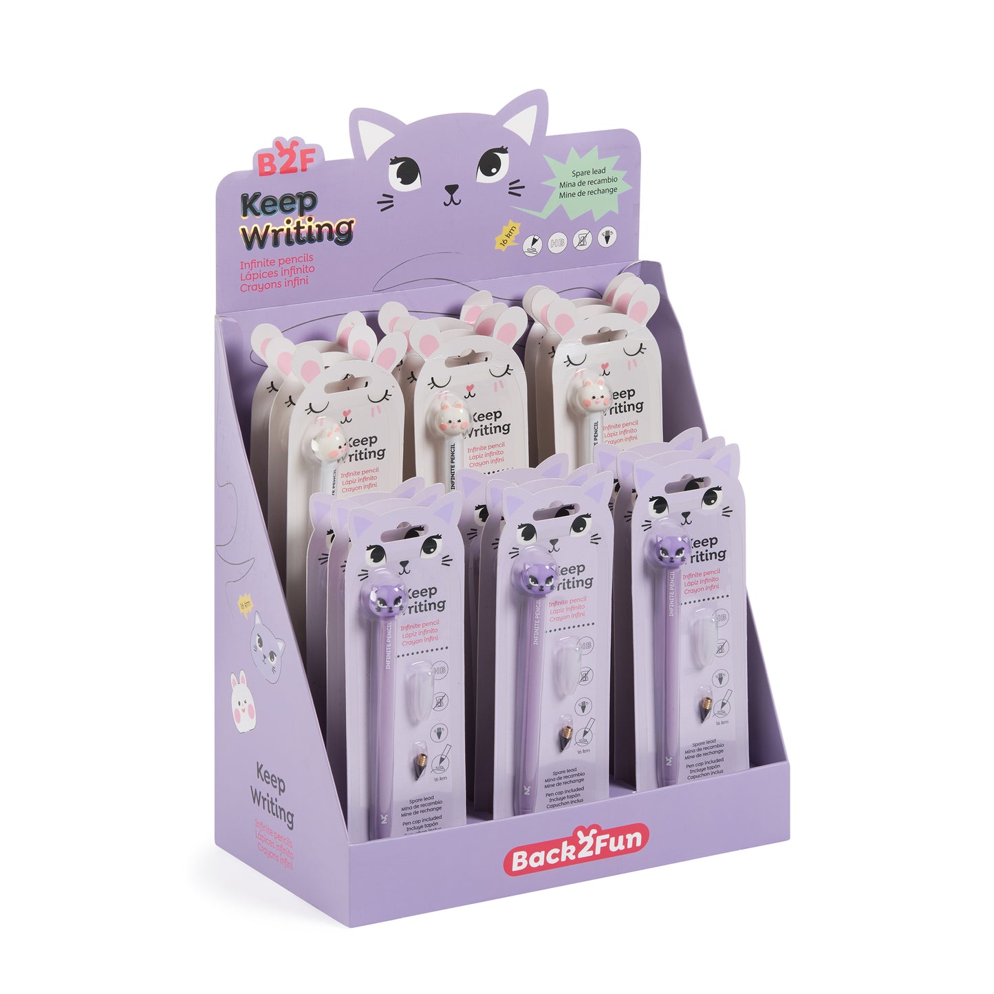 Crayon infini incluant 1 mine de recharge HB