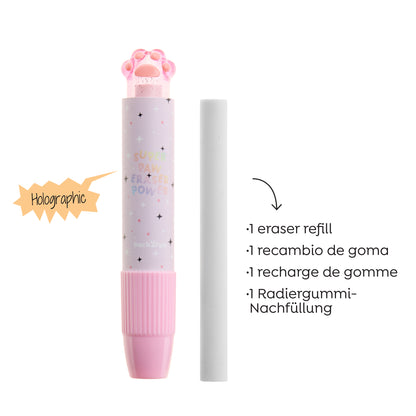 Présentoir de 20 effaces rétractables + recharges PAW