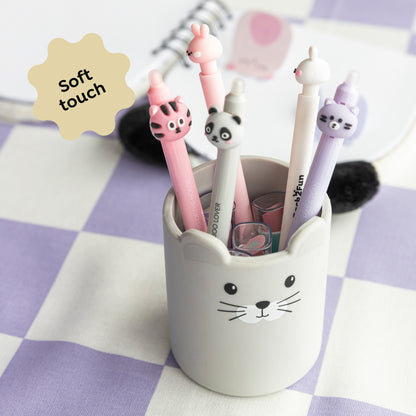 Pot à crayons en silicone