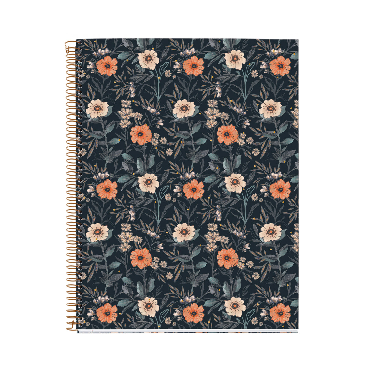 Cahier ligné à spirale A4 – Bloom British Bloom