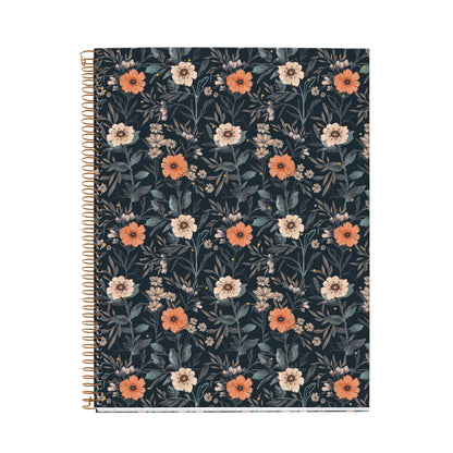 Cahier ligné à spirale A4 – Bloom British Bloom