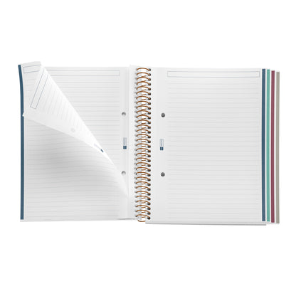 Cahier ligné à spirale A5 – Day Hidden Forest