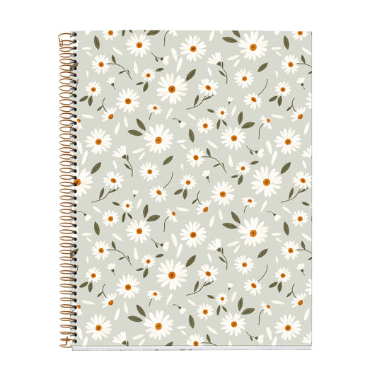 Cahier ligné à spirale A4 – Spring
