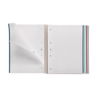 Cahier ligné à spirale A4 – Spring
