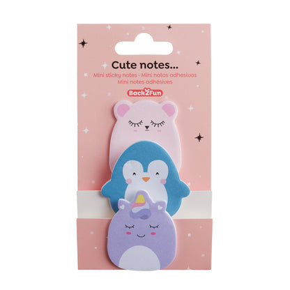 Mini notes adhésives - Cute Notes