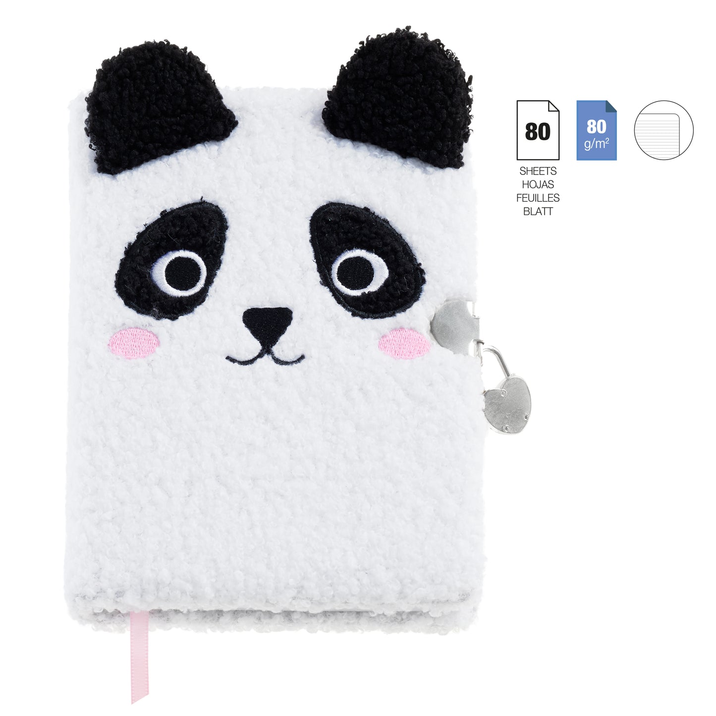 Journal intime peluche - Panda
