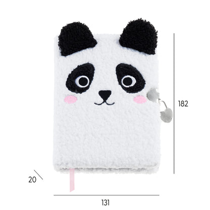 Journal intime peluche - Panda