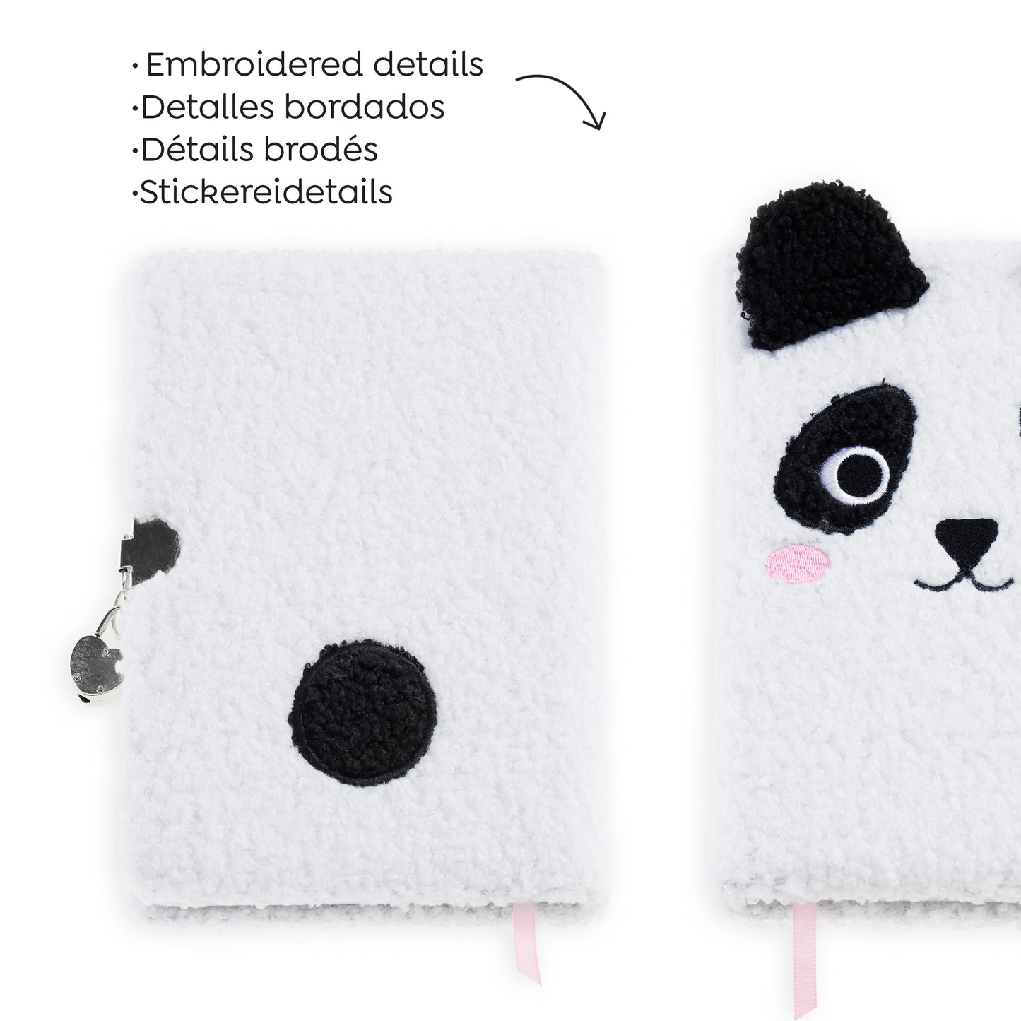 Journal intime peluche - Panda