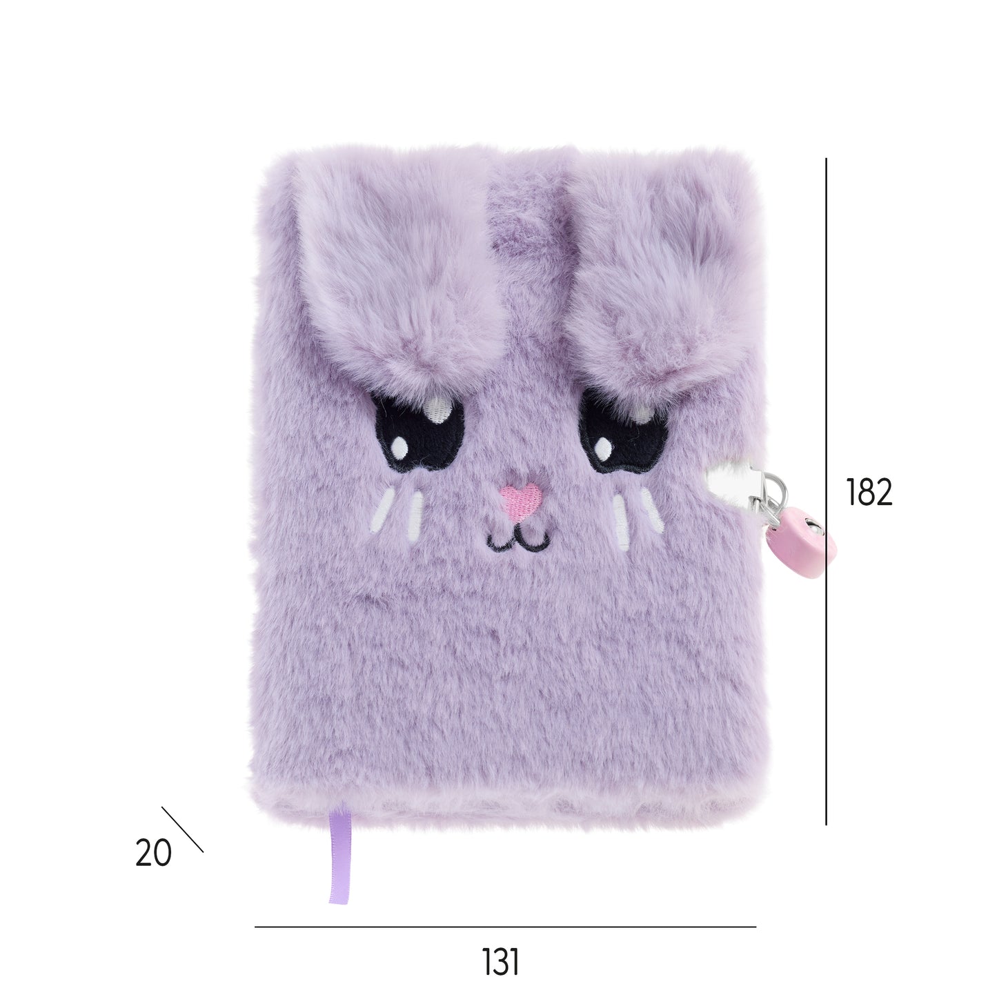Journal intime peluche - Lapin